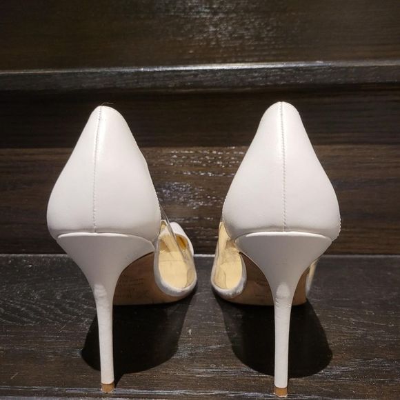 Vero Cuoio X-Collection White Colour Leather High Heels Size: 7 US - Picture 3 of 4